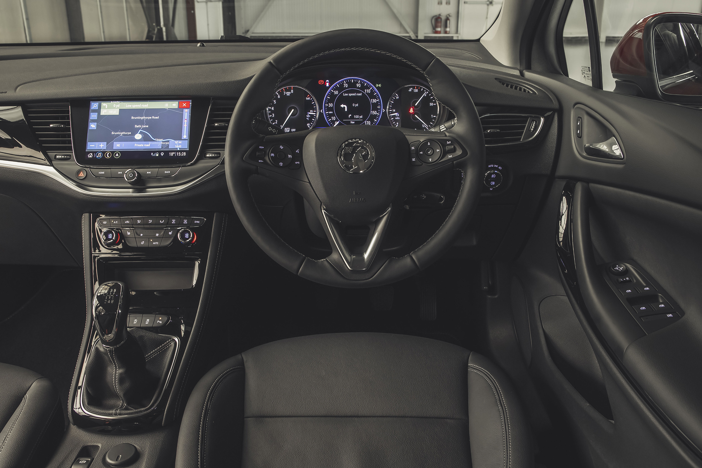 Vauxhall Astra hatchback interior