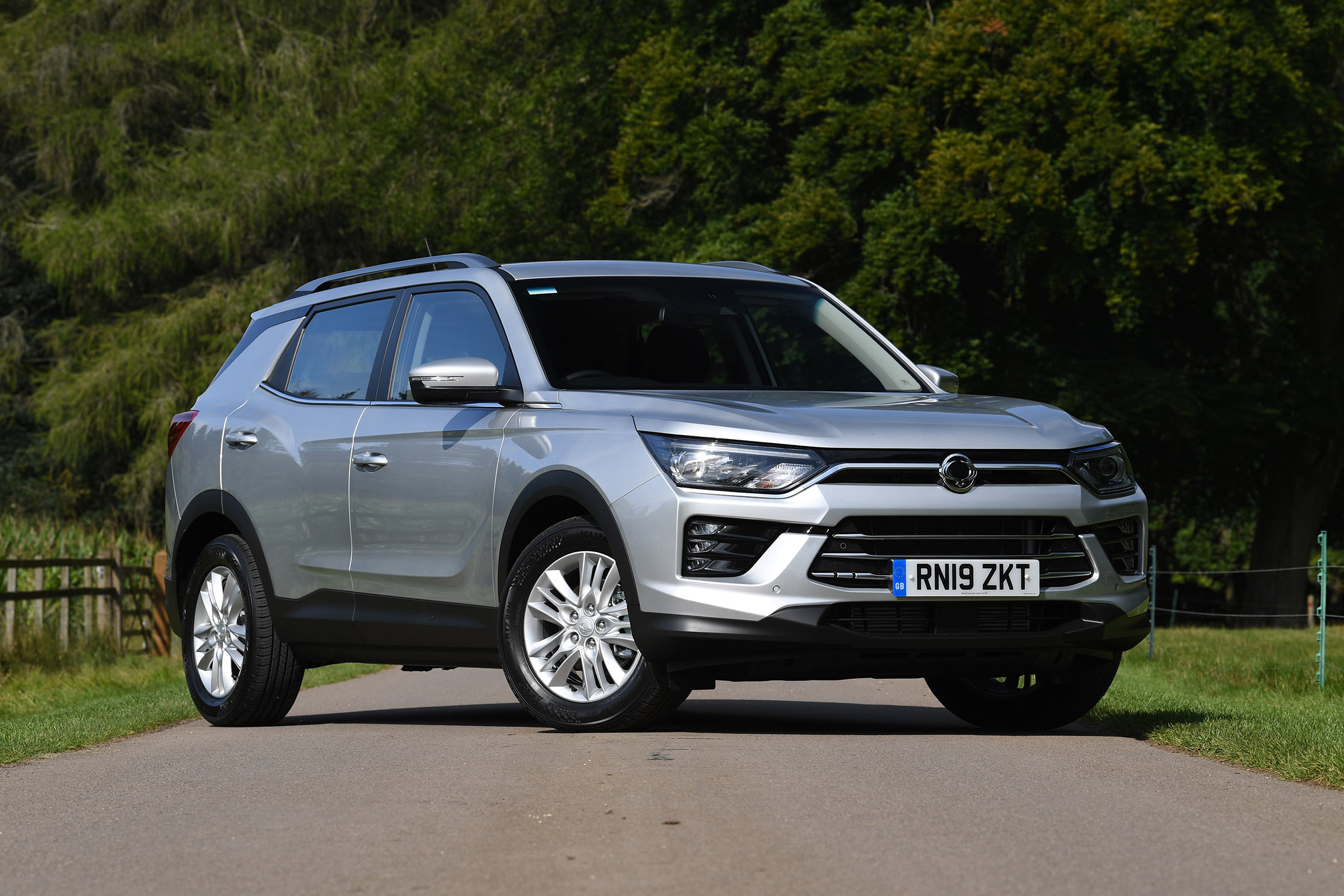 SsangYong Korando SUV front 3/4 static