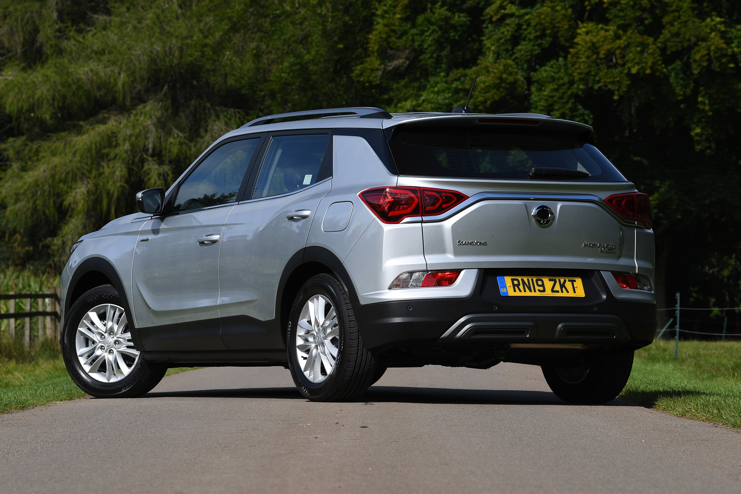 SsangYong Korando SUV rear 3/4 static