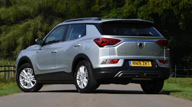 SsangYong Korando SUV rear 3/4 static