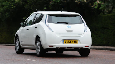 Nissan Leaf - rear 3/4 view