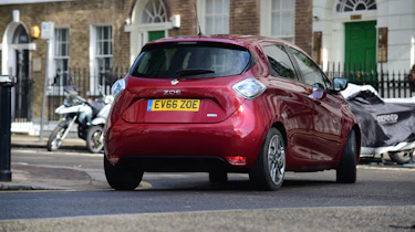 Renault ZOE - rear 3/4 view