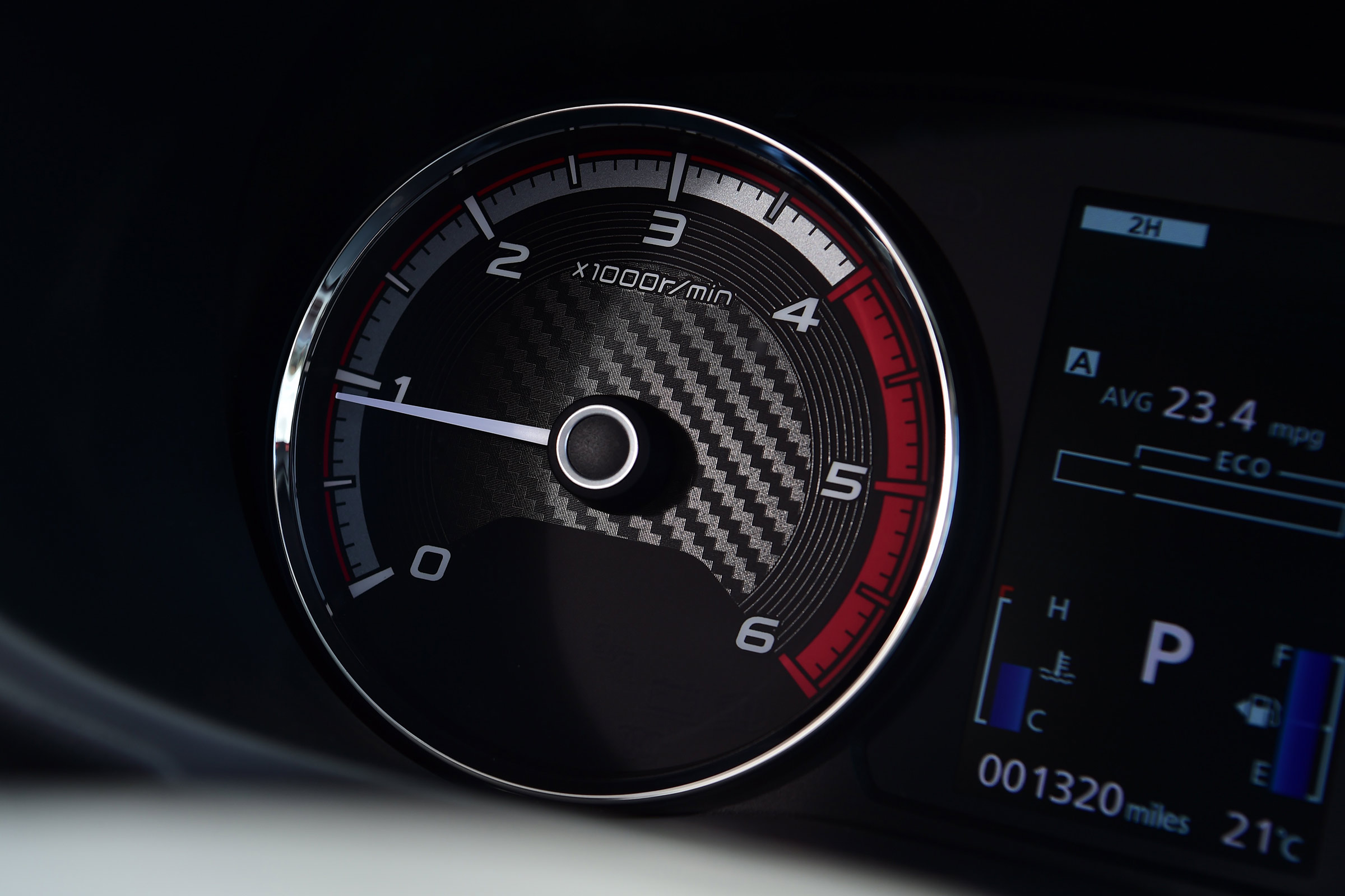 Mitsubishi L200 pickup instruments
