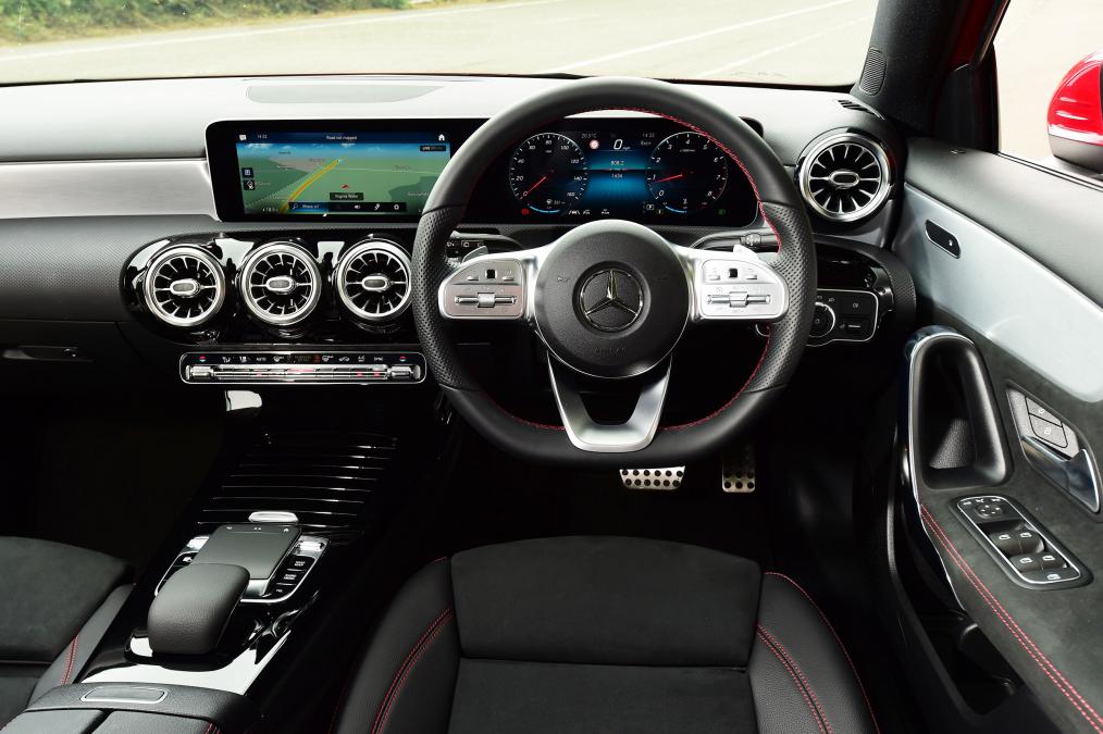 Mercedes A-Class AMG Line - interior and dashboard