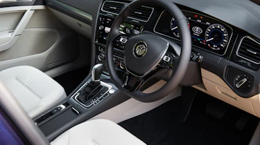 Volkswagen Golf hatchback steering wheel