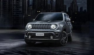 Jeep Renegade Night Eagle - front 3/4 view