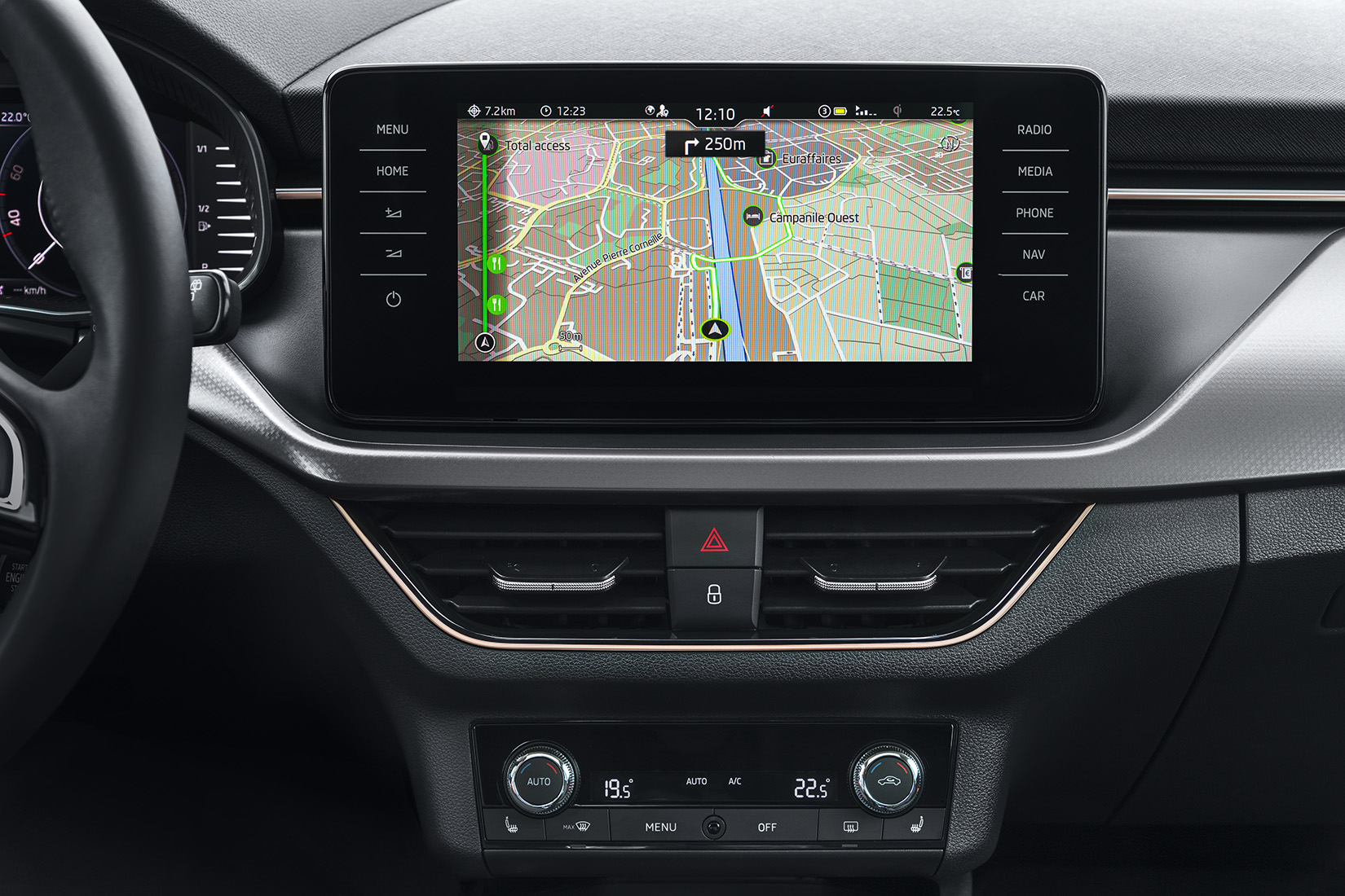 Skoda Kamiq 2019 - sat nav