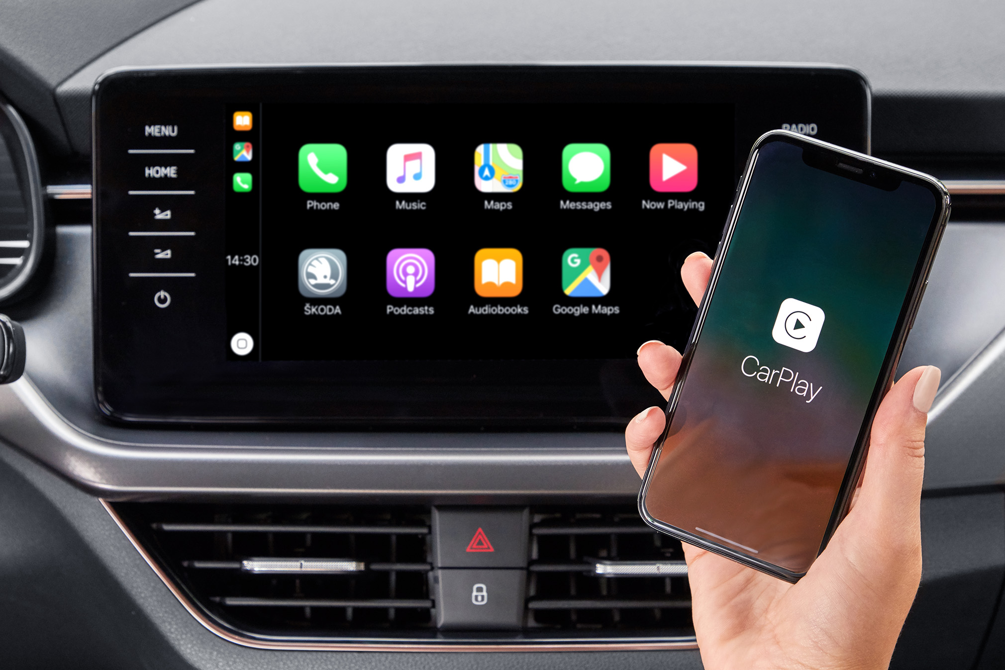 Skoda Kamiq 2019 - infotainment
