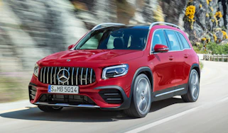 2020 Mercedes-AMG GLB 35 - front 3/4 dynamic