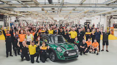 MINI 60th anniversary plant oxford inside