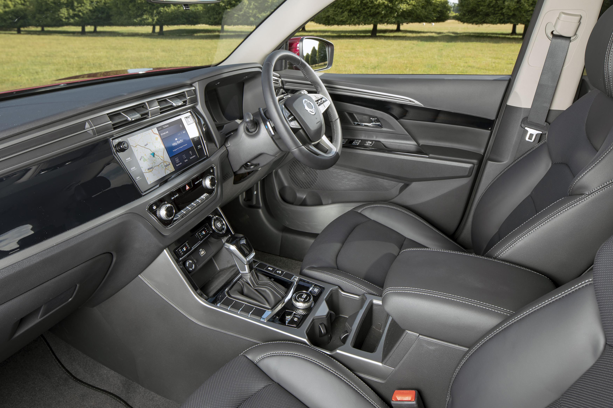 Ssangyong Korando interior
