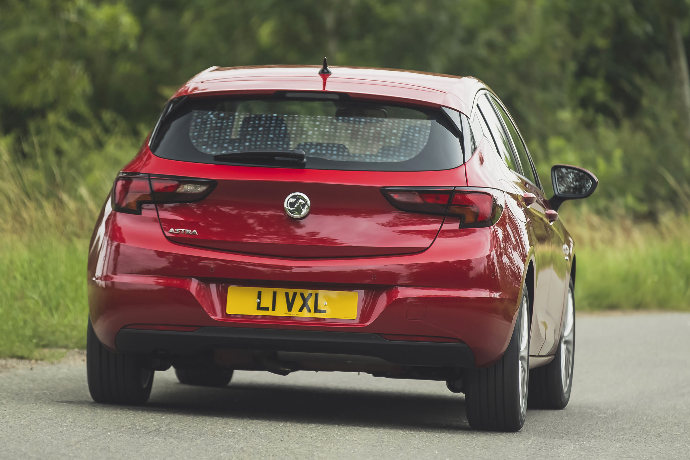 Vauxhall Astra hatchback rear cornering