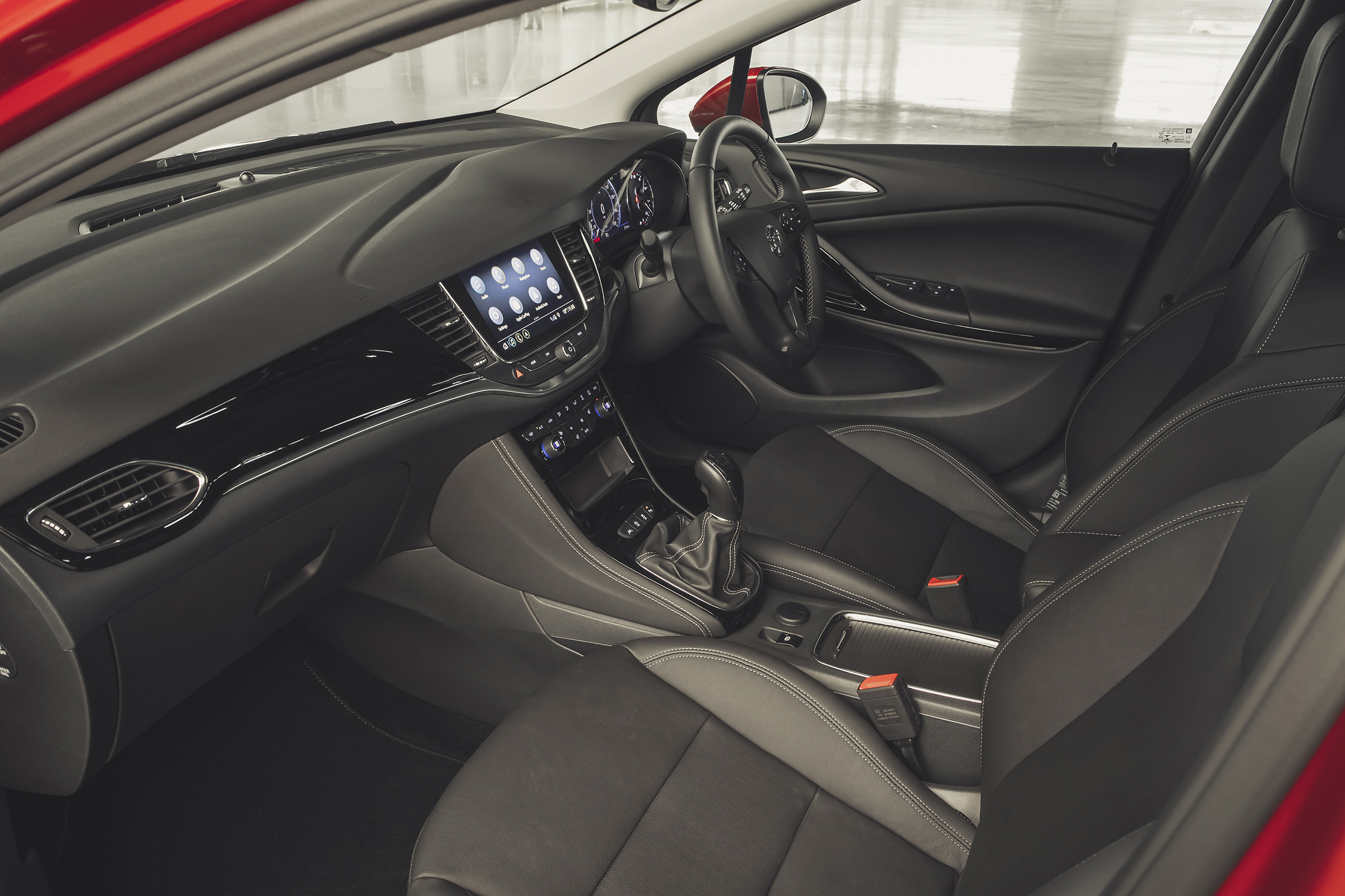 Vauxhall Astra hatchback front seats