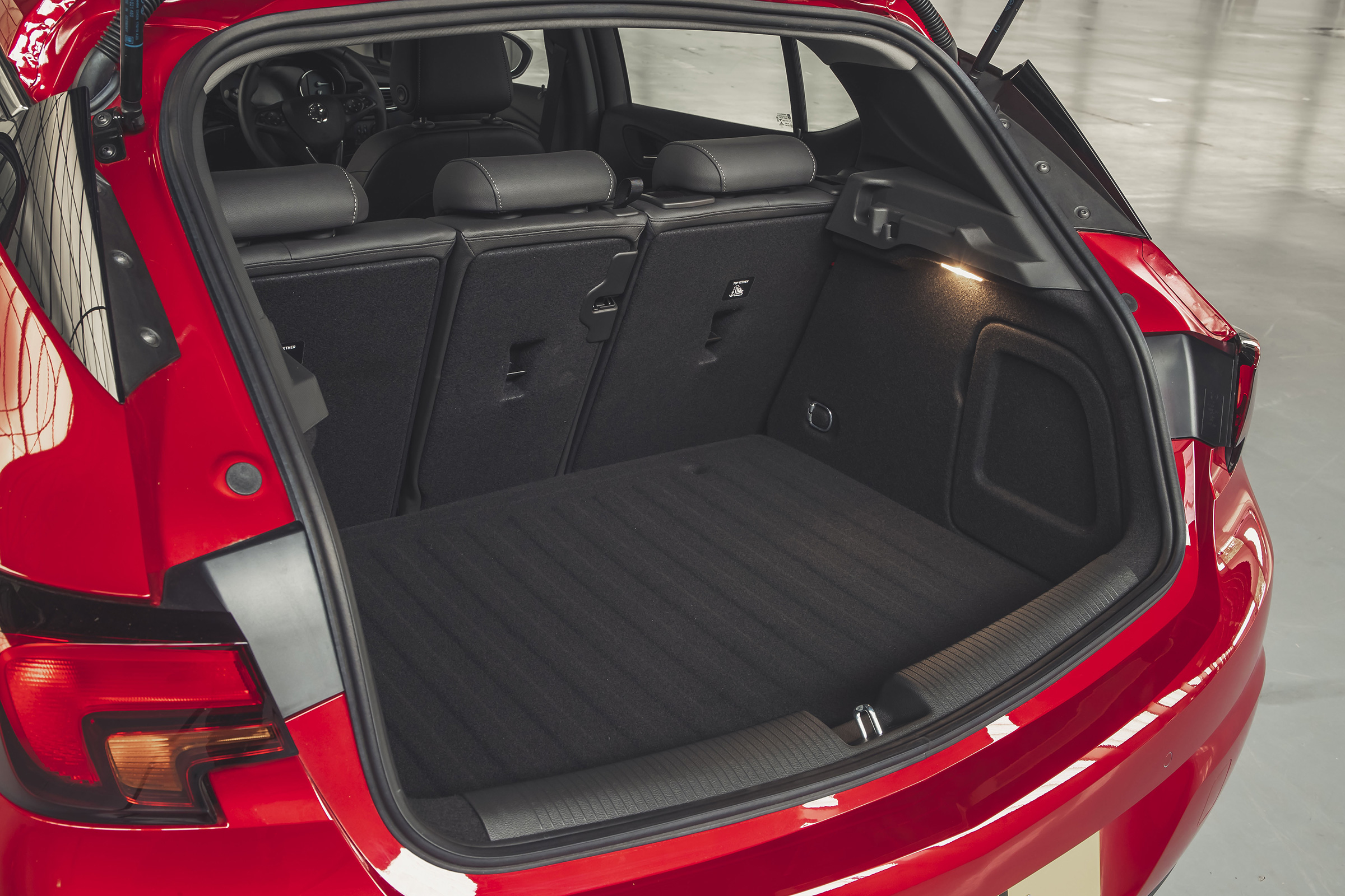 Vauxhall Astra hatchback boot