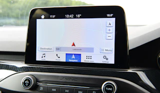 Ford Focus ST Estate infotainment display