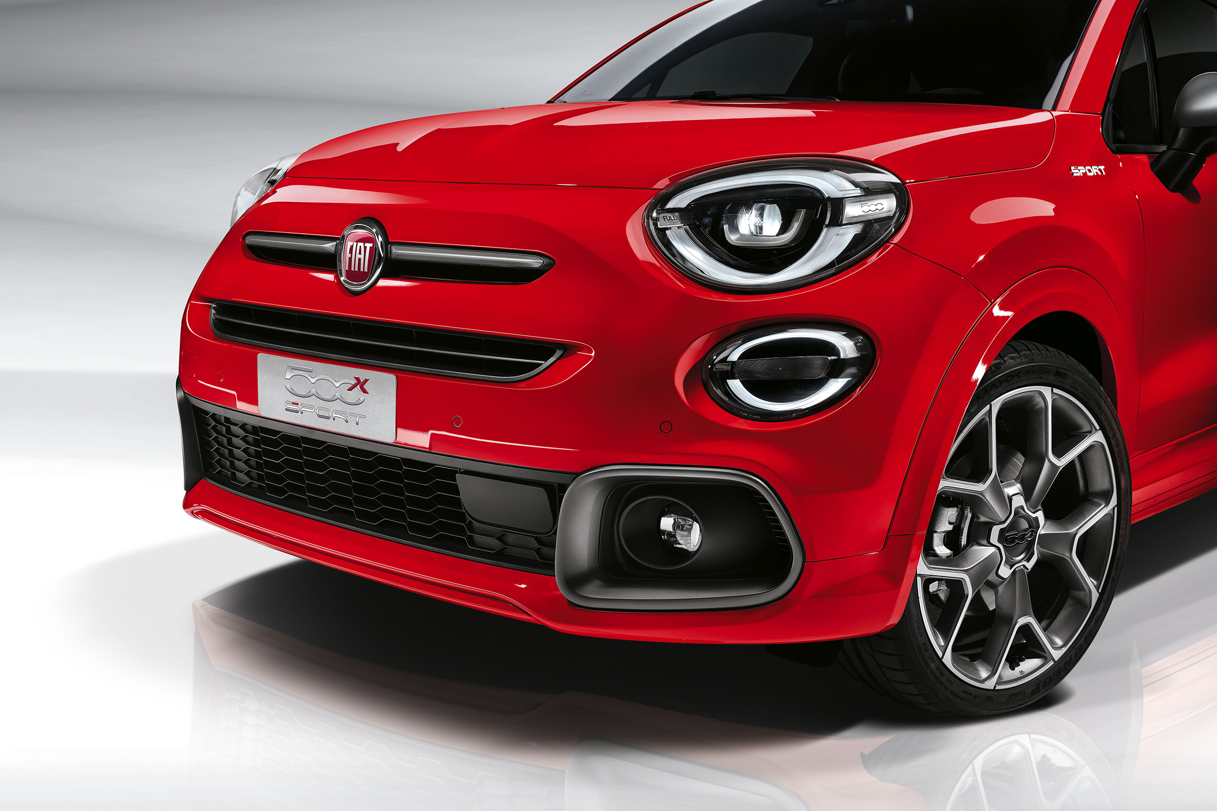 Fiat 500X Sport front end