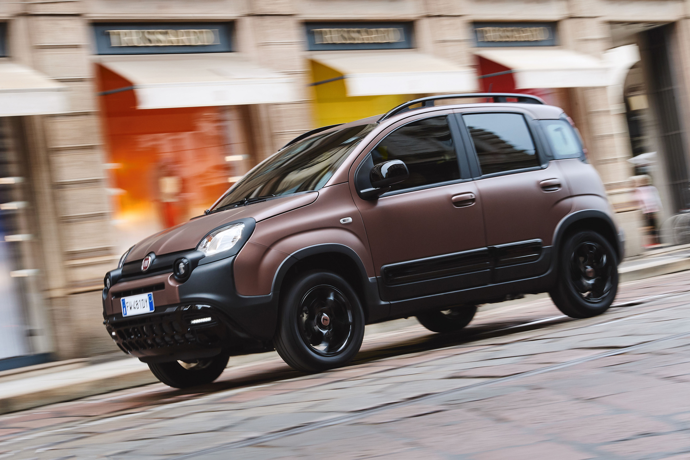 New Fiat Panda Trussardi limited edition - Front 3/4 dynamic