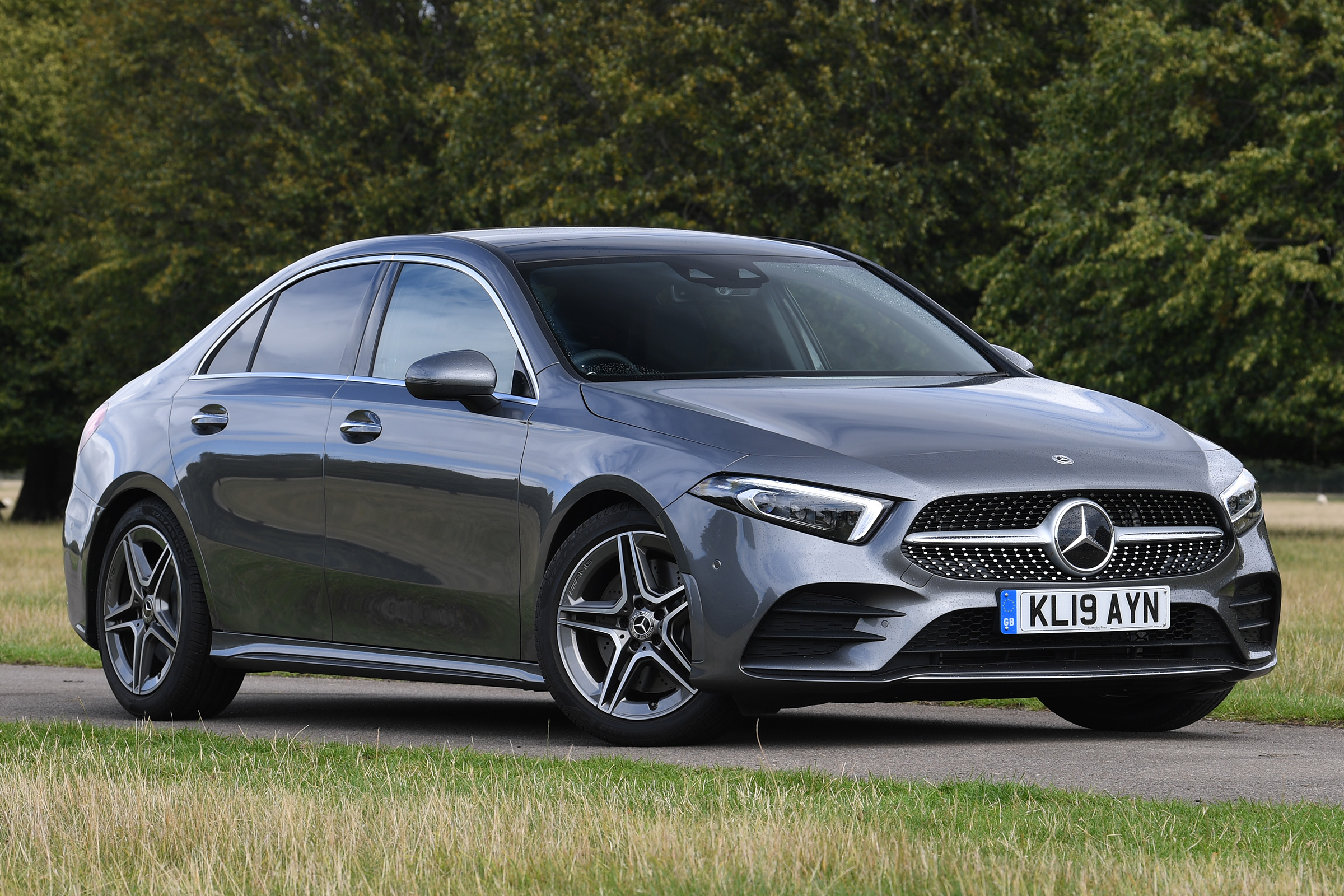 Mercedes A-Class saloon front 3/4 static