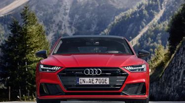Audi A7 plug-in hybrid front end static