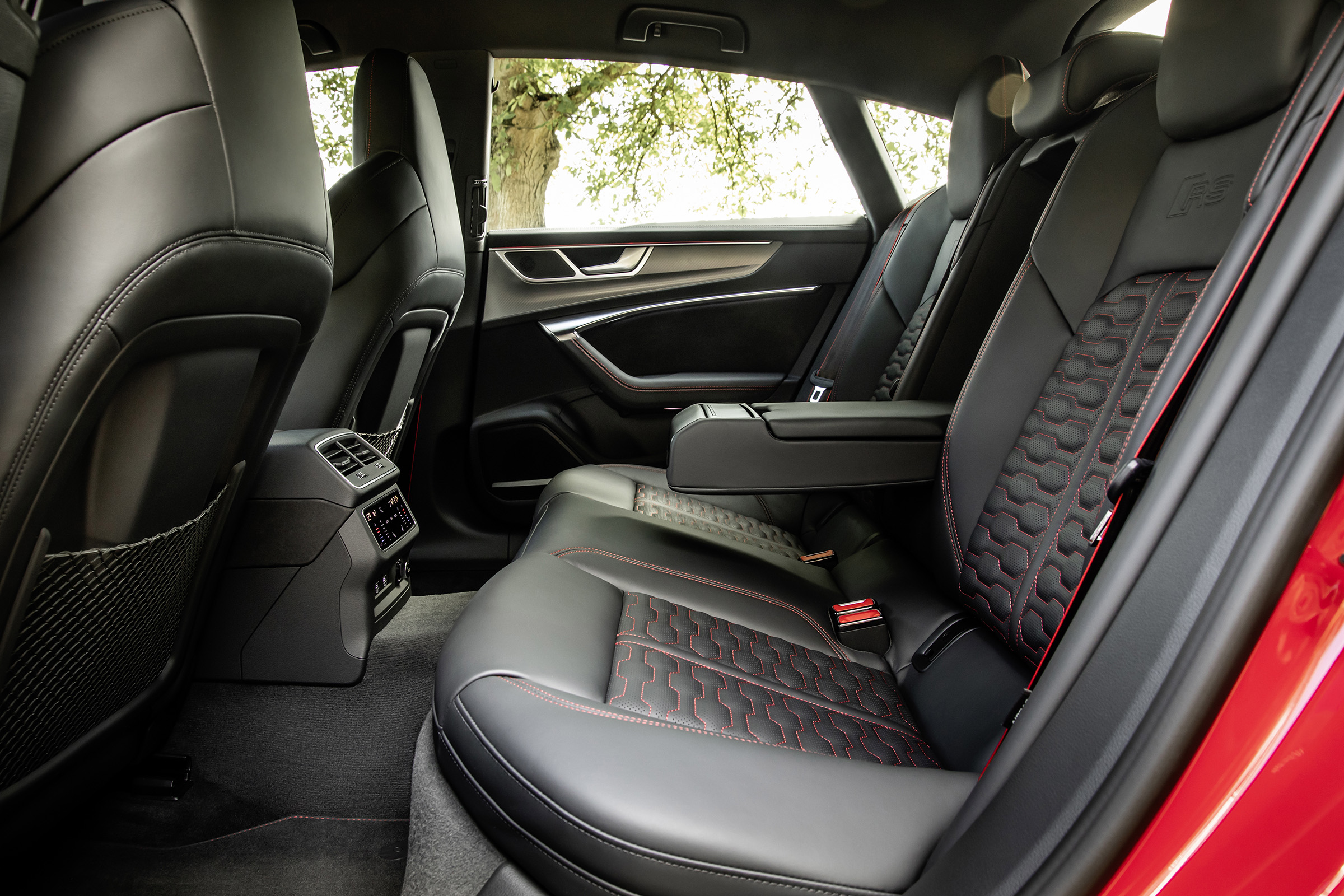 Audi RS7 rear seats