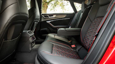Audi RS7 rear seats