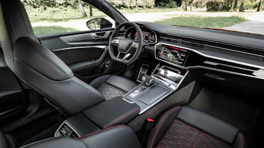 Audi RS7 interior - wide view