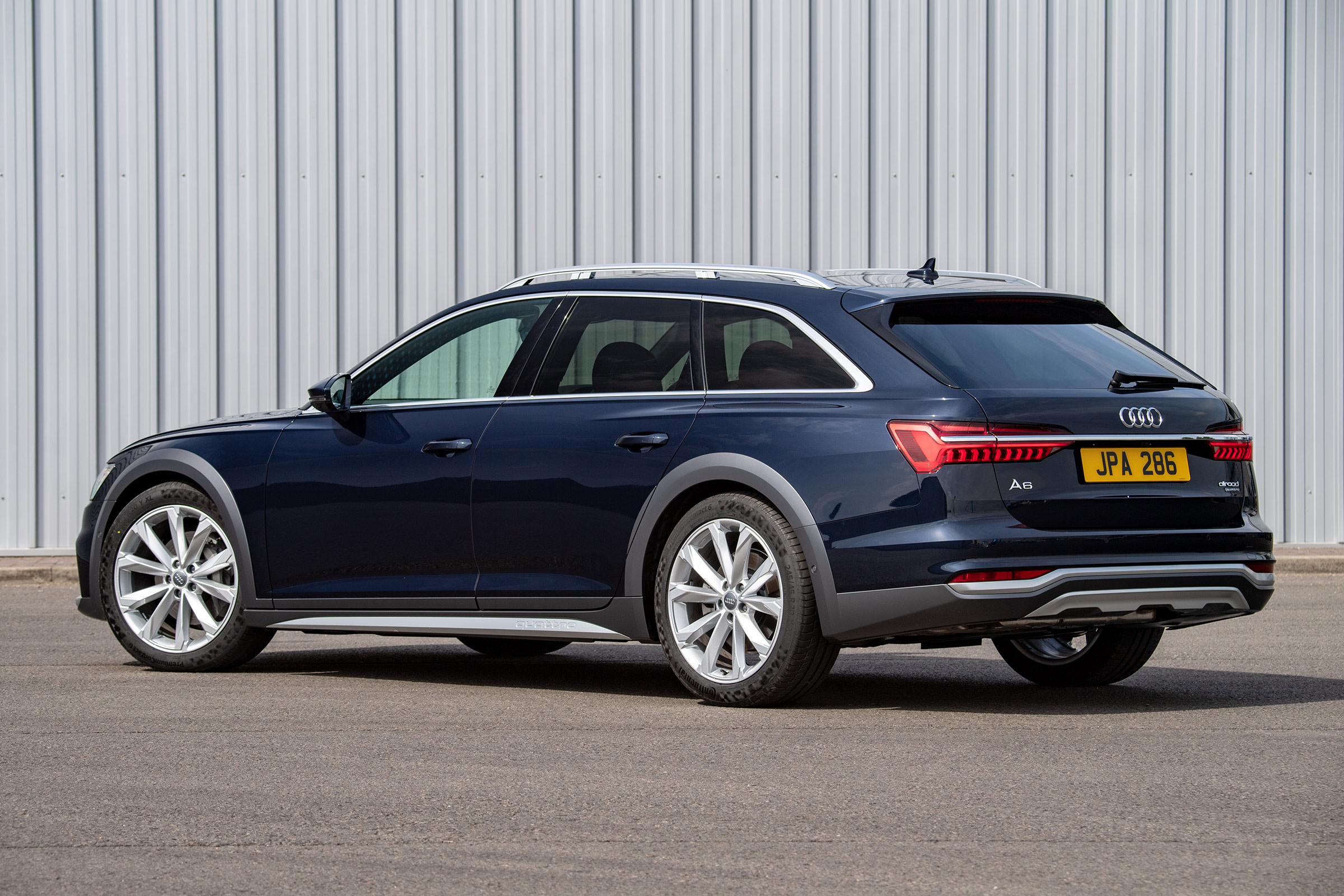 Audi A6 Allroad quattro estate rear 3/4 static