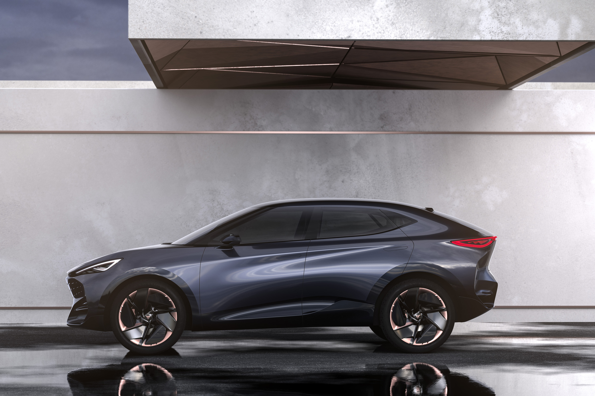 Cupra Tavascan - Static side profile