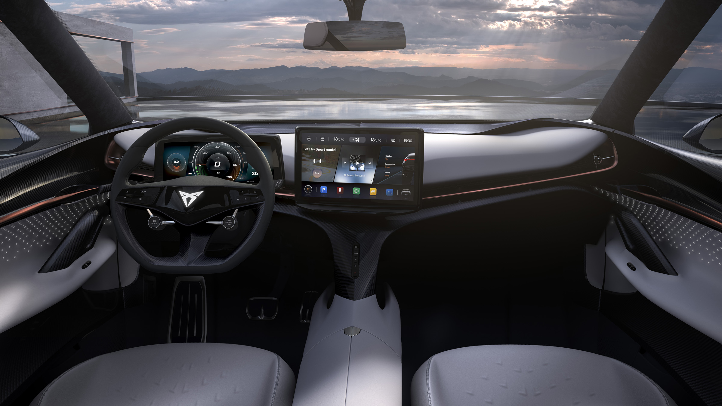 Cupra Tavascan - Interior dashboard