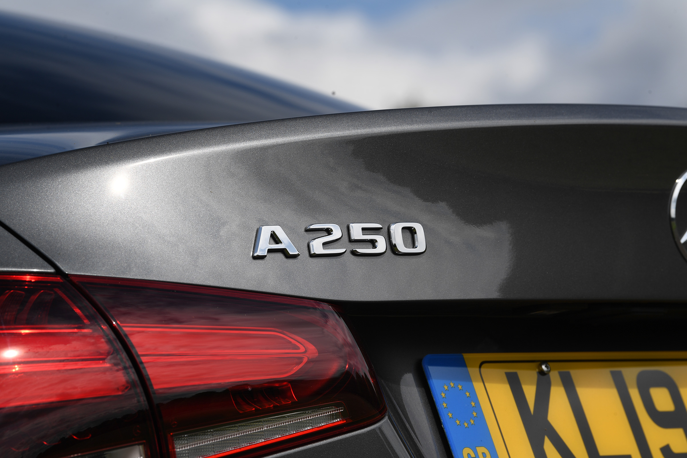 Mercedes A-Class saloon rear badge