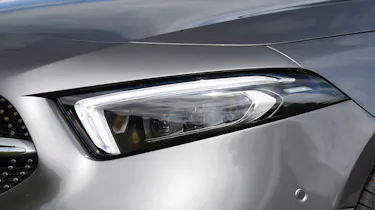 Mercedes A-Class saloon headlights