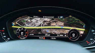 Audi Virtual Cockpit - large map view