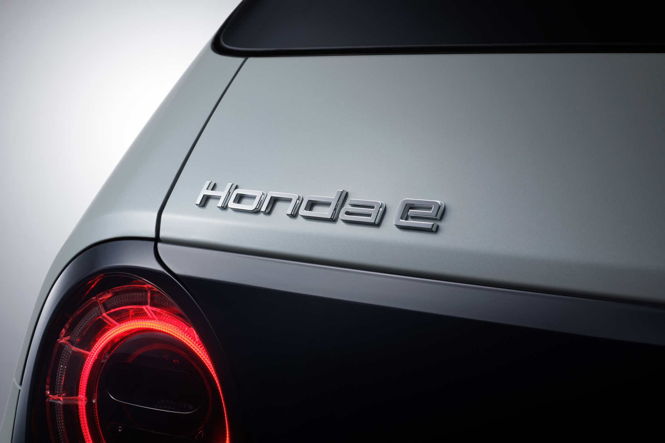 Honda e - rear badging final production