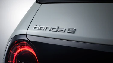 Honda e - rear badging final production