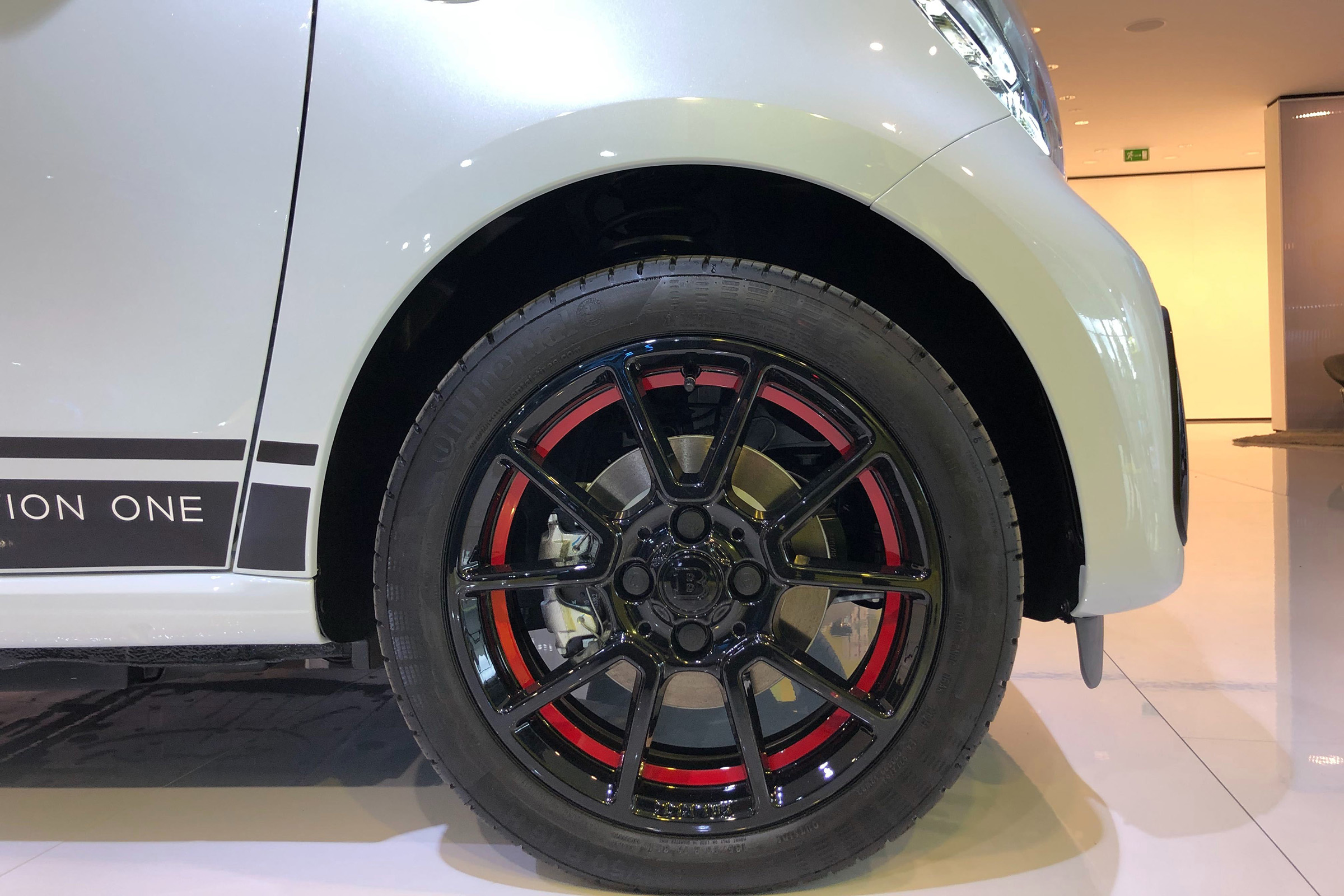 Smart EQ ForFour wheel frankfurt