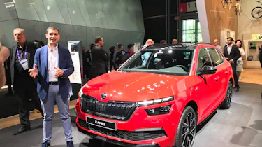 2020 Skoda Kamiq Monte Carlo - Front 3/4 at Frankfurt