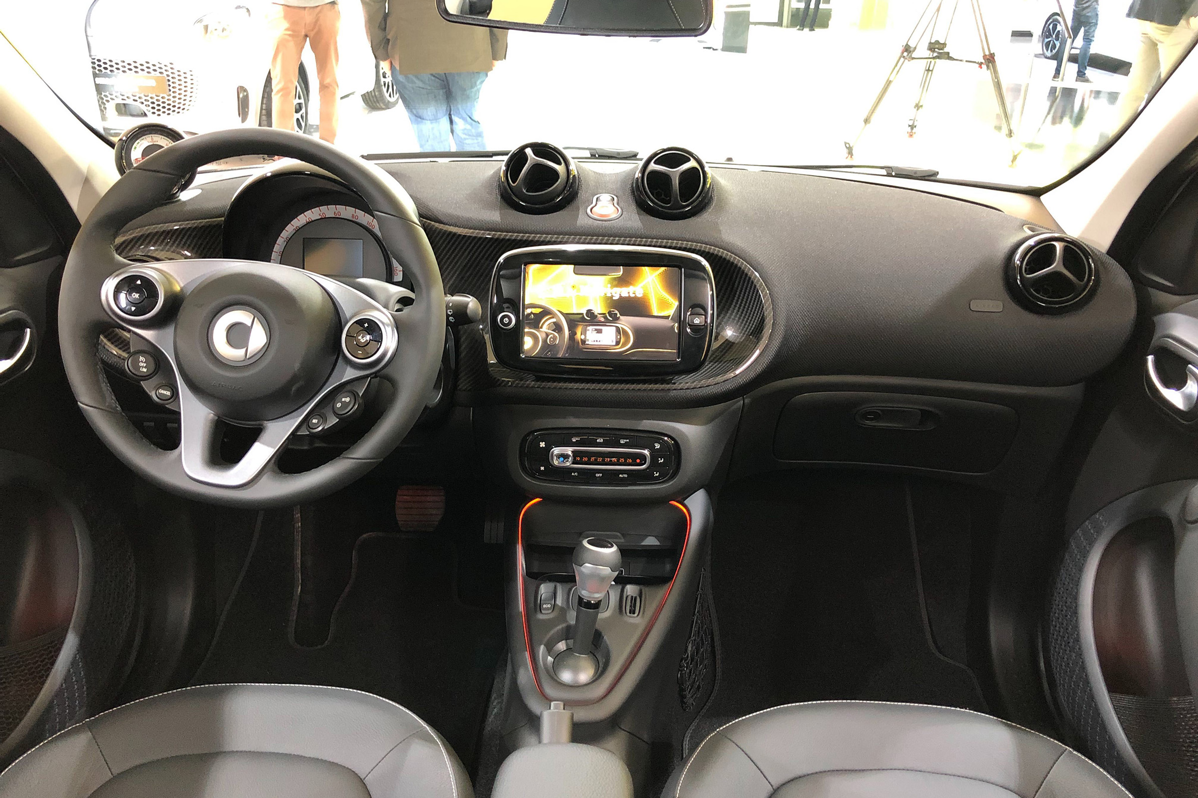Smart EQ ForTwo interior