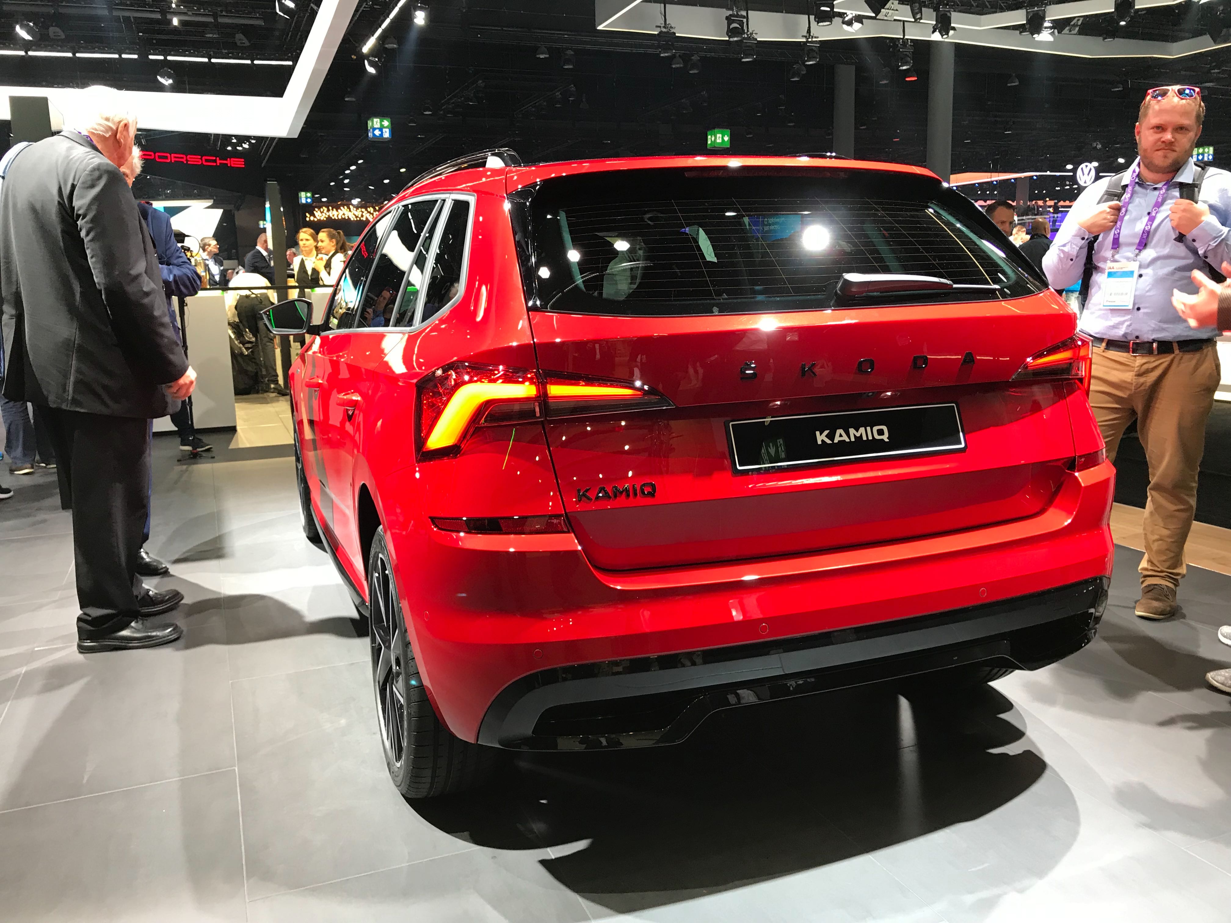 2020 Skoda Kamiq Monte Carlo - Rear 3/4 at Frankfurt