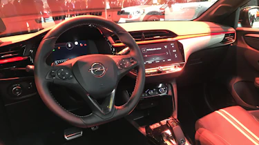 2020 Vauxhall Corsa-e - interior view at the Frankfurt Motor Show