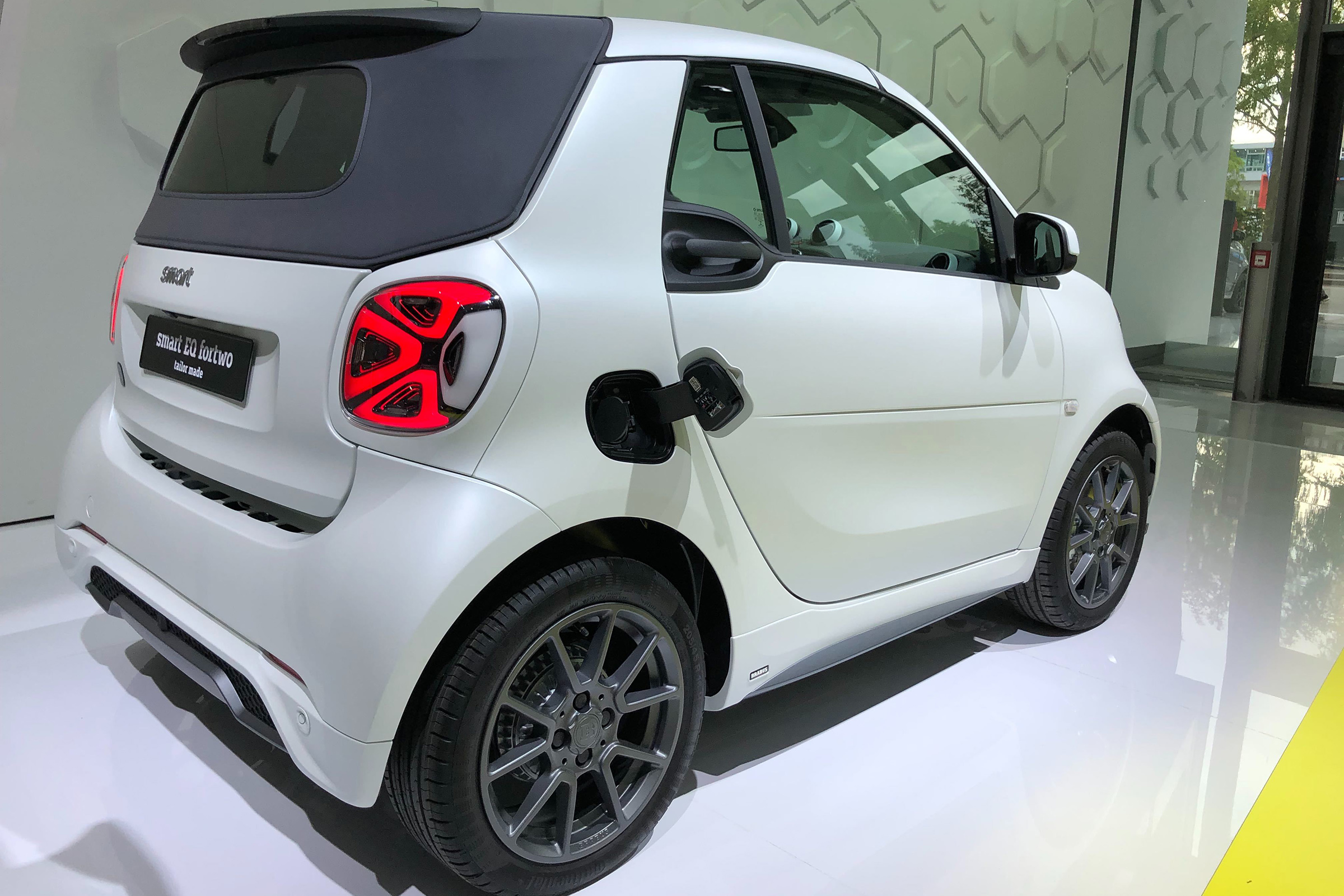 Smart EQ ForTwo rear view