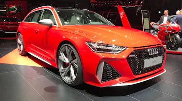 Audi RS6 Avant - Front 3/4 view at Frankfurt