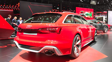 Audi RS6 Avant - Rear 3/4 view at Frankfurt