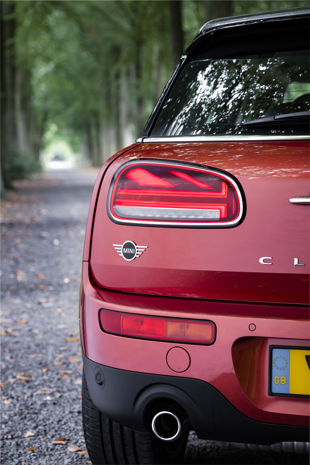 2019 MINI Clubman - Union Jack rear light detail