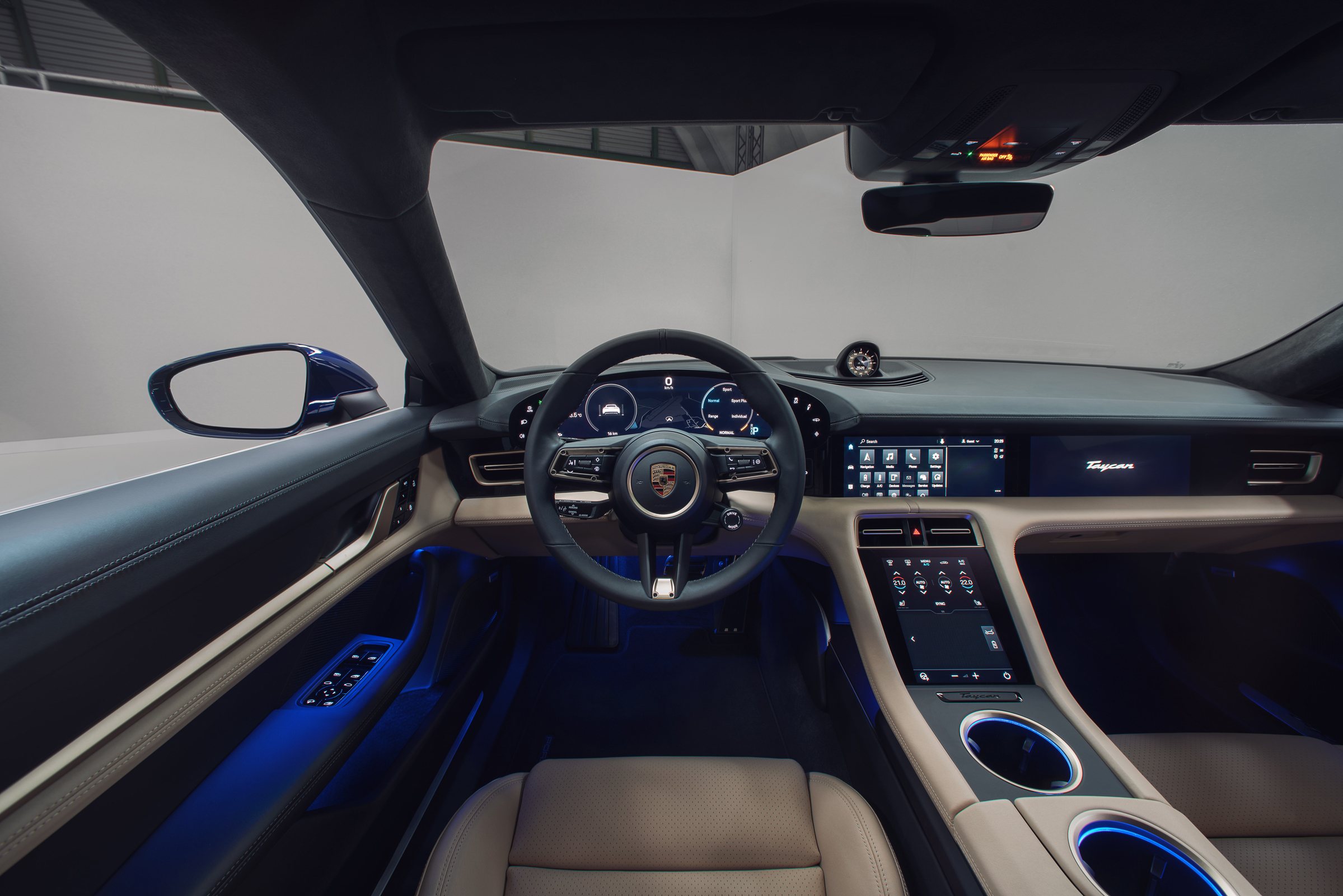 2020 Porsche Taycan - Interior view