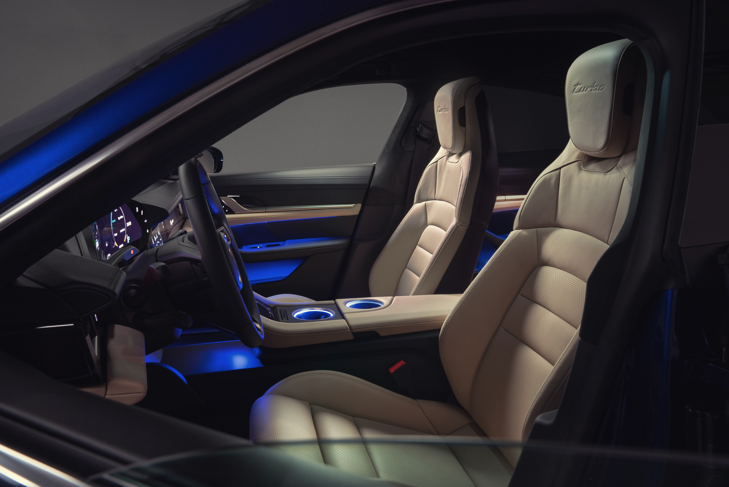 2020 Porsche Taycan - interior side view