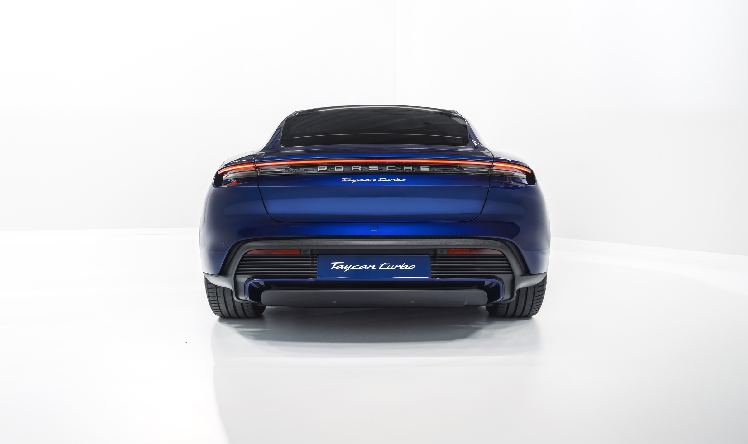 2020 Porsche Taycan - rear low angle view
