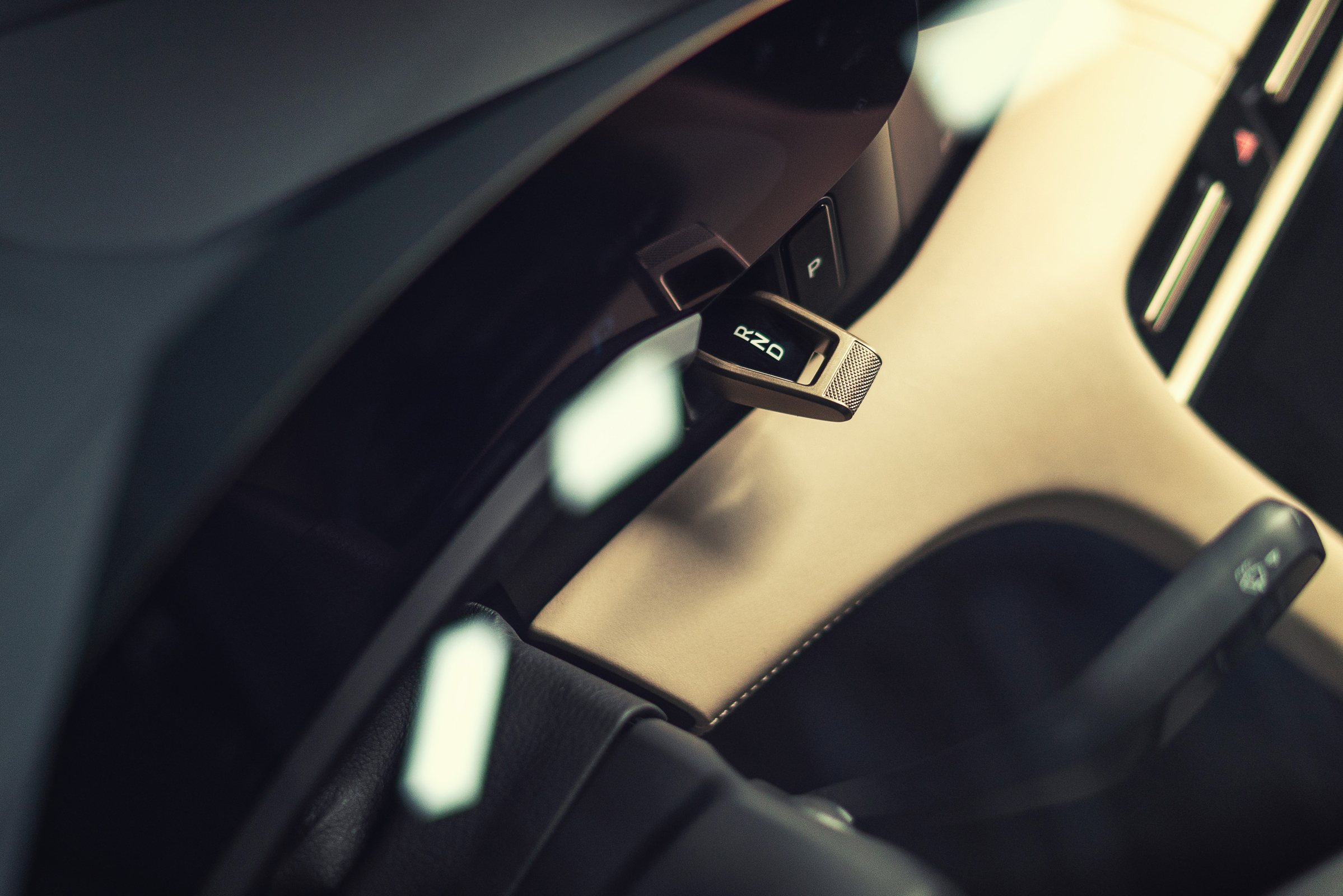 2020 Porsche Taycan - drive toggle switch