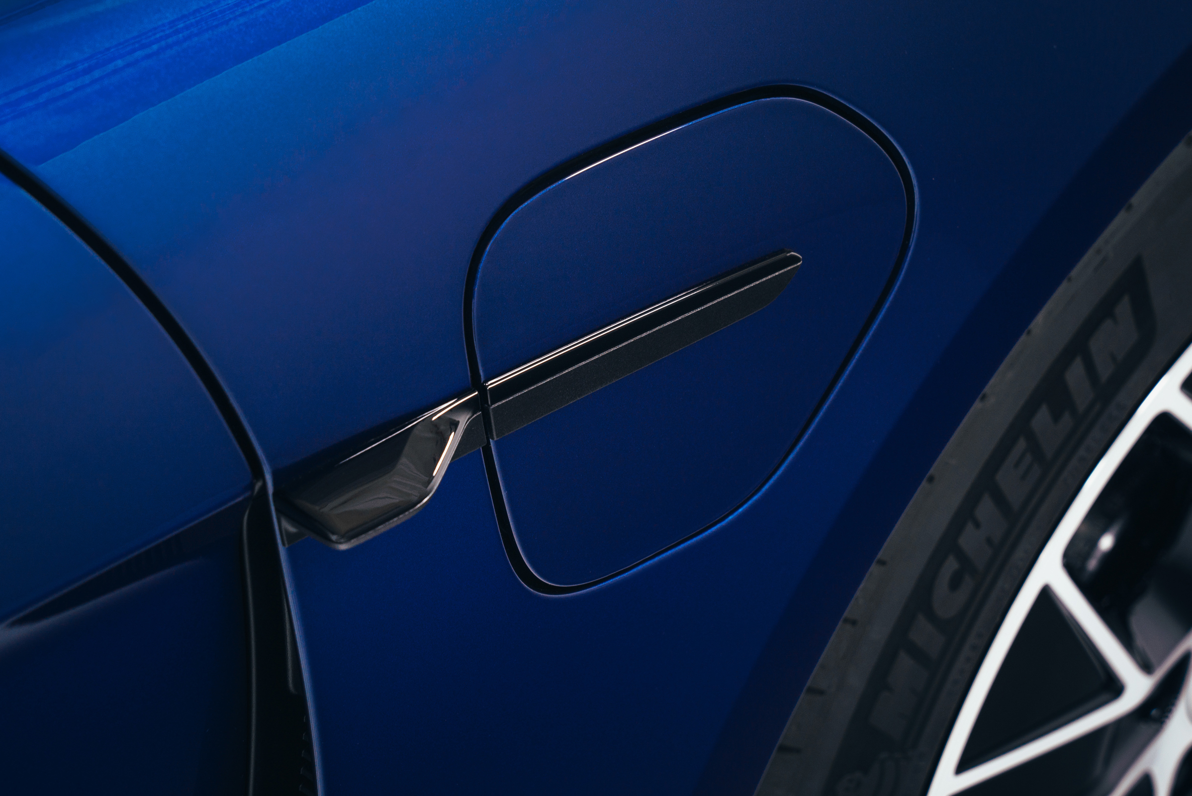 2020 Porsche Taycan - charging port closed