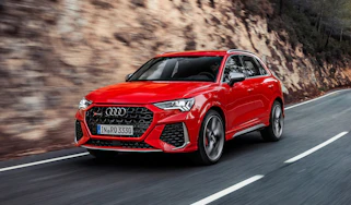 Audi RS Q3 driving