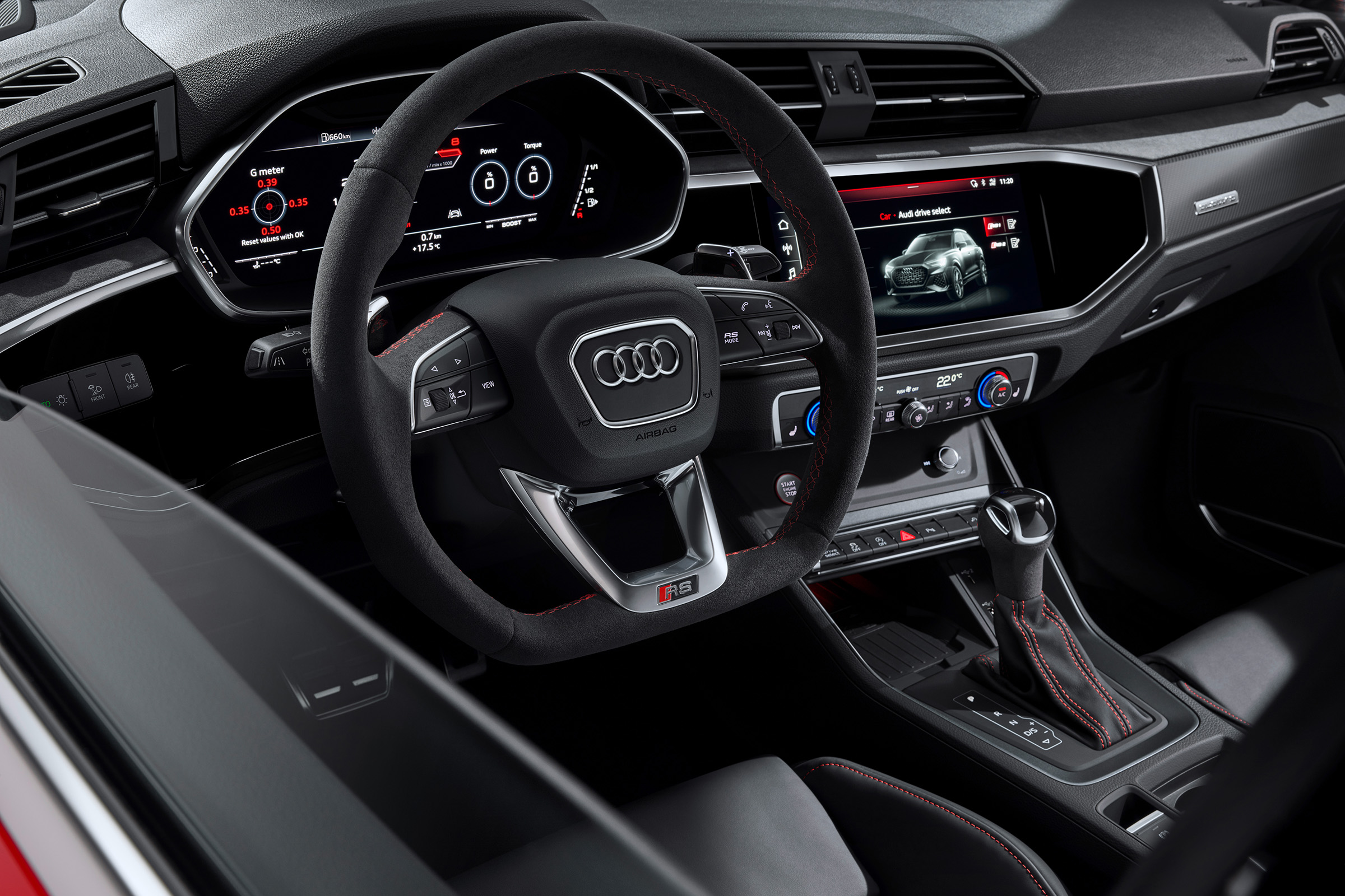 Audi RS Q3 steering wheel
